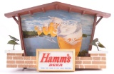 Vintage Hamm's Beer Light Up Advertising Beer Sign