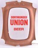 Vintage Dortmunder Union Beer Light Up Advertising Beer Sign