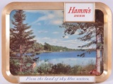 Vintage Hamm's Beer Advertising Plastic Sign