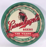 Leinenkugels 135th Anniversary Advertising Metal Drink Tray