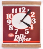 Vintage Dr Pepper Light Up Advertising Clock
