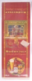 Vintage Budweiser Christmas Paper Advertisement