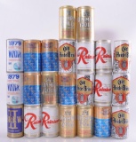 Group of 23 Vintage Advertising Beer Cans