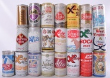 Group of 22 Vintage Advertising Beer Cans