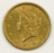 1852 $1 Liberty Head Gold.