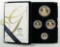 2006 W American Gold Eagle 4-Coin Proof Set.