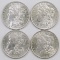 Lot of (4) 1882 O Morgan Dollars.