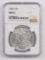 1904 P Morgan Silver Dollar (NGC) MS62.