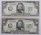 1934 & 1934-D $50 Federal Reserve Notes.