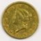 1851 $1 Liberty Head Gold.