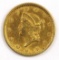 1851 $1 Liberty Head Gold.