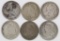 Lot of (6) Capped Bust Dimes.