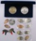 Lot of (15) Coin Show Tokens.