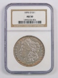 1895 O Morgan Silver Dollar (NGC) AU50.