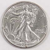 1939 D Walking Liberty Half Dollar.