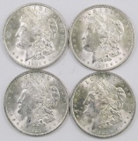 Lot of (4) 1921 P Morgan Dollars.