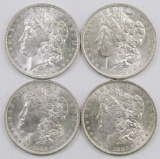 Lot of (4) 1882 O Morgan Dollars.