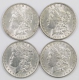 Lot of (4) Morgan Dollars.