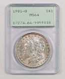 1901 O Morgan Silver Dollar (PCGS) MS64 Rattler.