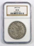 1892 S Morgan Silver Dollar (NGC) XF45.