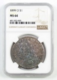 1899 O Morgan Silver Dollar (NGC) MS64.