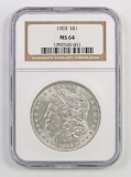 1903 P Morgan Silver Dollar (NGC) MS64.