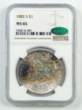 1882 S Morgan Silver Dollar (NGC) MS65.