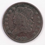 1826 Classic Head Half Cent.