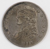 1834 Capped Bust Half Dollar.