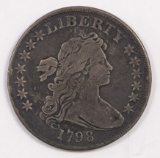 1798 Large Eagle Draped Bust Dollar.