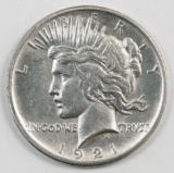 1921 P Peace Dollar.