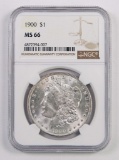 1900 P Morgan Silver Dollar (NGC) MS66.