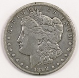 1892 CC Morgan Dollar.