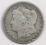 1893 O Morgan Dollar.