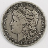 1893 S Morgan Dollar.