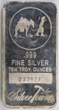 Silver Towne 10 oz. Silver Ingot.