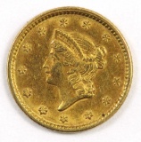 1851 $1 Liberty Head Gold.