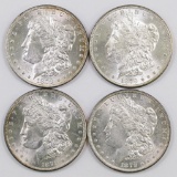 Lot of (4) Morgan Dollars.