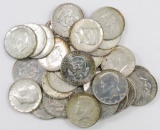 Lot of (37) 1964 Kennedy Half Dollars.