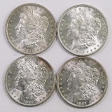 Lot of (4) Morgan Dollars.