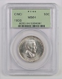 1936 P Cincinnati Music Center Commemorative Half Dollar (PCGS) MS64