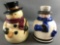 Snowman Cookie Jars
