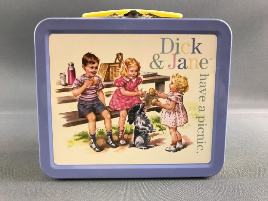 Dick and Jane Lunchbox and Thermos