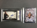 Georges St Pierre and Chuck Liddell Autographed Cards