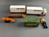 Group of Toy Trucks