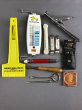 Group of Thermometer, Scraper, Bottle openers