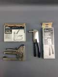 Group of 2 craftsman heavy duty riveter and stapler