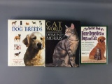 Group of 3 Cat and Dog books