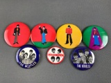 Group of Beatles Pins