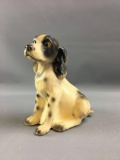 Vintage Plaster dog figure